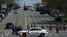 VIDEOS show chaotic scenes outside US Capitol after suspected vehicle attack on police officers