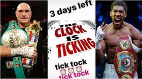 ‘Tick tock, tick tock’: Tyson Fury stokes fears megafight with Joshua could COLLAPSE as deadline nears to secure venue