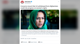 `` Woke imperialism uderza ponownie '': CNN stoi w obliczu sprzeciwu po tym, jak broni utrzymania wojsk amerykańskich w Afganistanie, powołując się na prawa kobiet