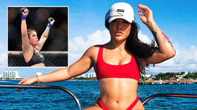 ‘I’m f***ing coming for everything’: American starlet Tracy Cortez prepares to face Russian-born Justine Kish in third UFC fight