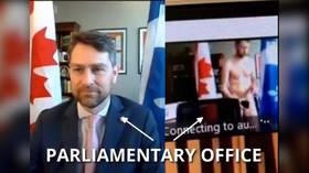 ‘In good shape but inappropriate’: Canadian MP scolded for walking around NAKED during official session