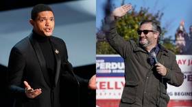‘I wear your scorn with pride’: Ted Cruz & Trevor Noah trade insults in New York vs. Texas debate, Jon Stewart jumps in