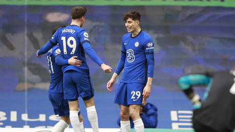 &lsquo;Stepping up at the right time&rsquo;: Chelsea fans salute magical Mount & two-goal hero Havertz as Tuchel&rsquo;s men cement top-four spot