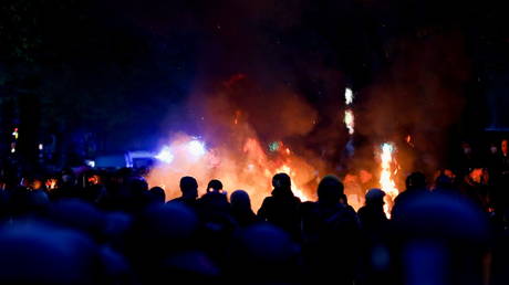 &lsquo;Blind destructive rage&rsquo;: At least 93 police officers injured, more than 350 protesters arrested during chaotic May Day in Berlin