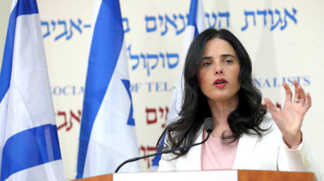 FILE PHOTO. Israeli Justice Minister Ayelet Shaked in Tel Aviv, Israel. © Reuters / Corinna Kern