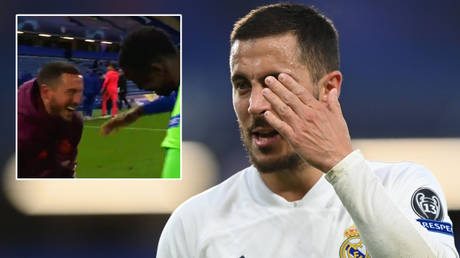 Pardon of Eden? Real Madrid star Hazard apologizes for Chelsea fiasco as goalkeeper Courtois&rsquo; father slams &lsquo;unprofessional&rsquo; joking
