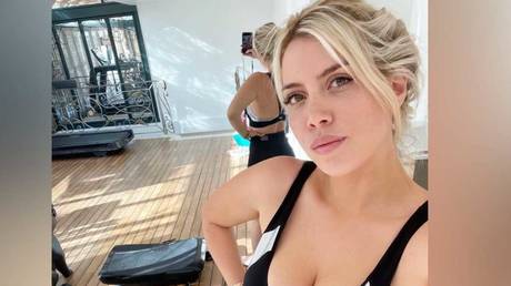 Football agent and social media celebrity Wanda Nara complained about 'censorship'. © Instagram @wanda_icardi