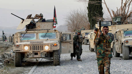 FILE PHOTO. Afghan National Army soldiers. © Reuters / Parwiz