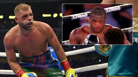 Boxer Dubois ‘won't rub it in’ to Saunders after rival’s mocking comments about quitting with eye injury come back to haunt him