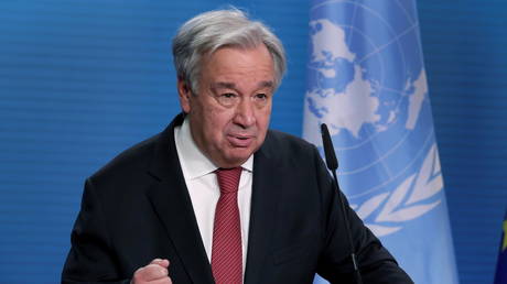 UN chief Guterres encourages organization&rsquo;s staff to take Russia&rsquo;s Sputnik V jab to protect against Covid-19, where available