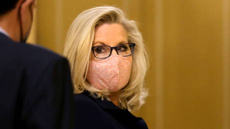 U.S. Representative Liz Cheney leaves after a House vote at the U.S. Capitol in Washington, U.S., May 11, 2021. © Reuters / Evelyn Hockstein