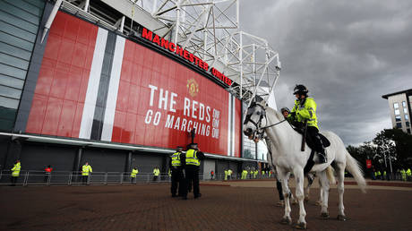 Manchester United fortify Old Trafford with 10ft &lsquo;Ring of Steel&rsquo; to prevent demonstrations ahead of rescheduled Liverpool fixture