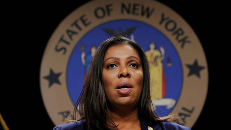 FILE PHOTO: New York State Attorney General Letitia James in New York City, U.S., November 19, 2019. © REUTERS/Lucas Jackson