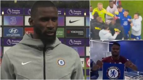 Chelsea star Rudiger says Blues wanted to &lsquo;punish&rsquo; Leicester after ugly brawl involving rival who &lsquo;disrespected&rsquo; them (VIDEO)