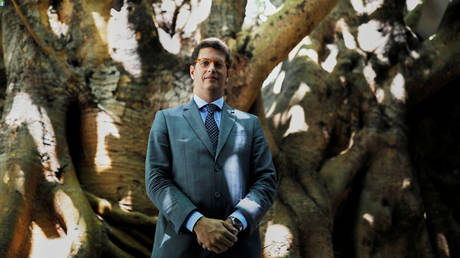 FILE PHOTO. Brazil's Environment Minister Ricardo Salles in Sao Paulo, Brazil. © Reuters / Nacho Doce