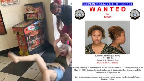 Georgia woman wanted for battery after brutal restaurant beatdown caught on camera (GRAPHIC VIDEO)