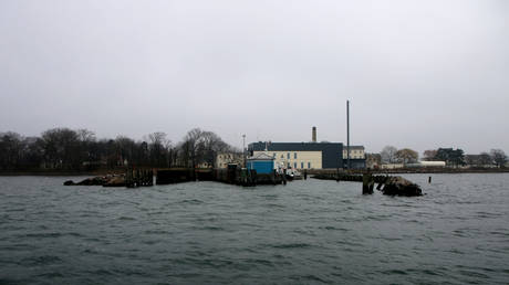 Denmark has previously considered moving migrants to Lindholm Island (pictured here in December 2018), but those plans were scrapped in 2019 © REUTERS/Emil Gjerdingnielson