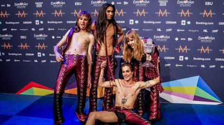 Eurovision doping scandal? Italian winner rejects claim he snorted COCAINE live during finals