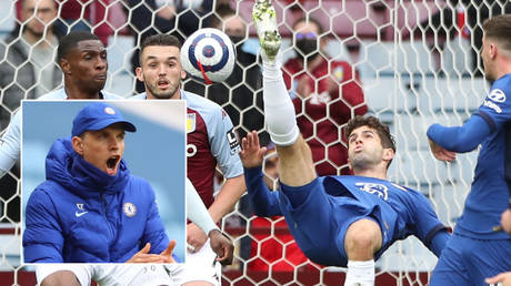 Holding fourth: Chelsea clinch Champions League football next season as Tottenham Bale them out by winning final game at Leicester