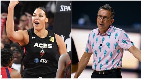 Liz Cambage received an apology after the remarks by Curt Miller. © Getty Images via AFP / USA Today Sports