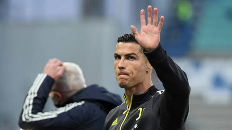 Ronaldo issued an Instagram message which fueled speculation about his future. © Reuters