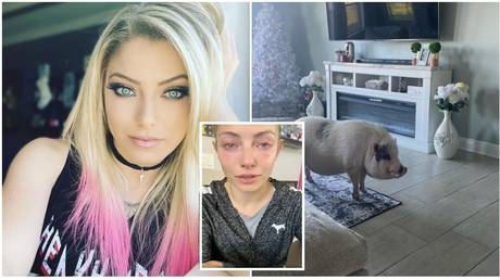 &lsquo;Your life mattered&rsquo;: WWE star Alexa Bliss distraught as pet pig dies, accuses vets of refusing to treat him