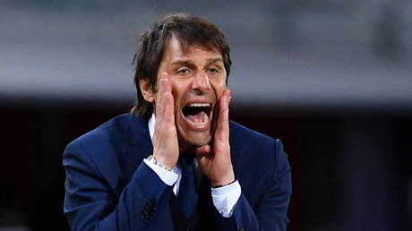 Conte is leaving Inter Milan despite guiding them the Serie A title. © Reuters