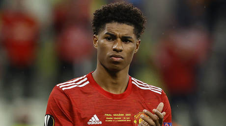 Man Utd forward Rashford gets barrage of racist abuse &ndash; including &lsquo;monkey emojis from maths teacher&rsquo; &ndash; after Europa League defeat