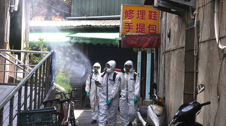 Taiwan aims to inoculate 60% of population against Covid-19 with one dose by October amid spike in domestic cases