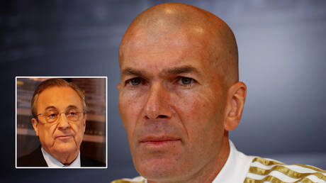 Zinedine Zidane (right) has written a letter to Real Madrid fans © Javier Barbancho / Reuters | © Juan Medina / Reuters