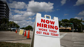 US job growth unexpectedly softens, falling far below expectations