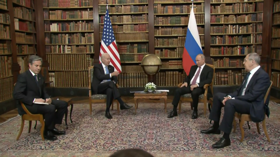 As it happened: Putin & Biden meet for first time since US president took office to discuss stability, hacking & Covid-19 (PHOTOS)