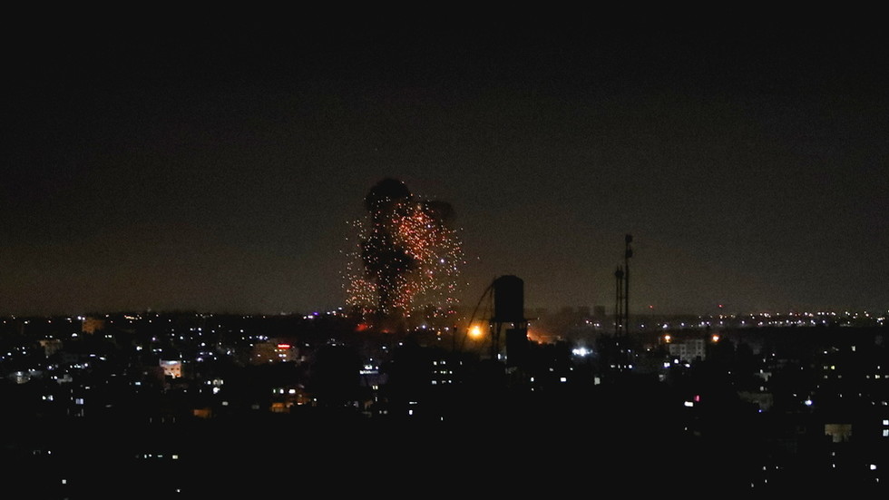 Israel bombs Gaza for 2nd day straight in response to cross-border attacks as shaky truce falters (VIDEOS) - Vimarsana News