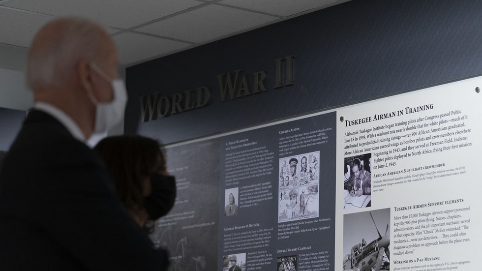 Using woke words like 'Latinx' and mistakenly invoking the Tuskegee Airmen won’t help Biden make inroads with minorities