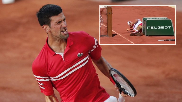 Serbian warrior Djokovic battles back to beat Tsitsipas in French Open final thriller and match 52-year landmark