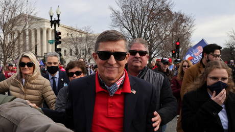 &lsquo;Boldface fabrication&rsquo;: General Michael Flynn denies he endorsed Myanmar-style coup in America in viral video