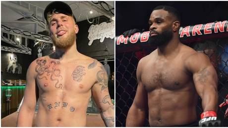 Jake Paul is set to face former UFC champion Tyron Woodley in his next boxing match. © Instagram @jakepaul / USA Today Sports