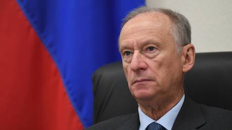 Nikolai Patrushev, Secretary of the Russian Federation's Security Council, at the 15th Meeting of Security Council Secretaries of SCO Member States via video conference.