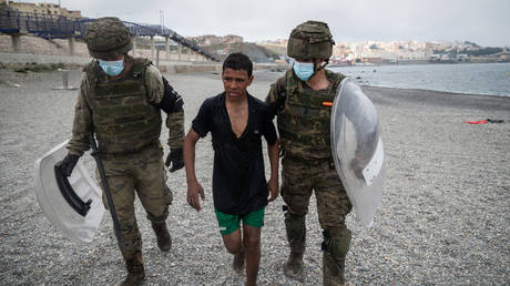 Morocco says it will take back child migrants stuck in Ceuta amid row with Madrid over Spanish enclave