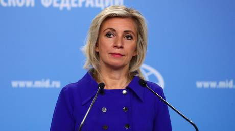 FILE PHOTO. Maria Zakharova in Moscow, Russia. © RIA