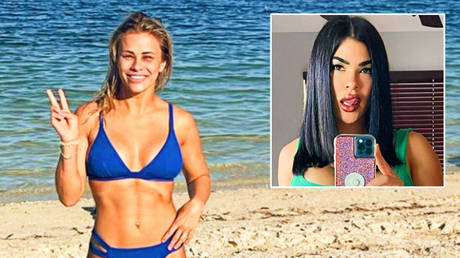 BKFC fighters Paige VanZant (left) and Rachael Ostovich © Instagram / paigevanzant | © Instagram / rachaelostovich
