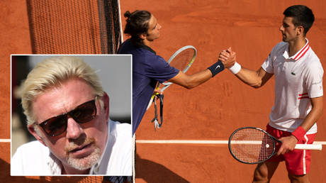 &lsquo;I changed my underwear&rsquo;: Djokovic takes &lsquo;mental reset&rsquo; as he breaks another record... and icon Becker blasts his teenage opponent