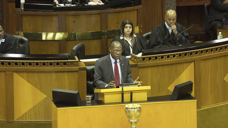 South Africa&rsquo;s health minister placed on leave until further notice amid corruption investigation