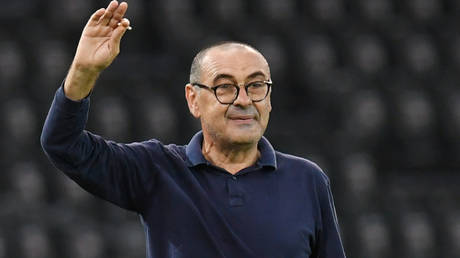 Lazio find perfect way to announce Sarri as former Juventus and Chelsea boss returns to the dugout
