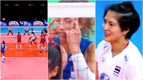 Serbian volleyball chiefs have apologized for an incident in a match against Thailand © Twitter / volleybestie