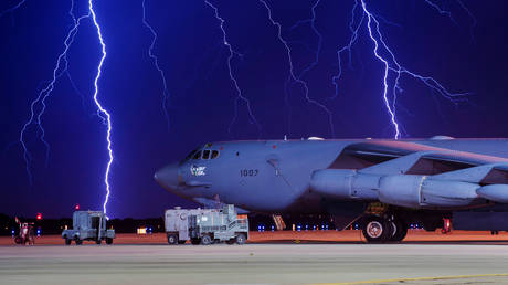 FILE PHOTO. B-52H Stratofortress at Minot Air Force Base, North Dakota, U.S. © Reuters / J.T. Armstrong/U.S. Air Force photo