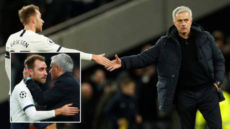 &lsquo;I cannot stop thinking about it&rsquo;: Jose Mourinho reveals his tears for Christian Eriksen following Euro 2020 collapse