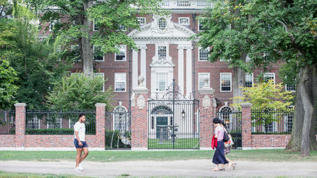 FILE PHOTO. Harvard University building in Cambridge, Massachusetts. © AFP / 
Scott Eisen.