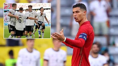 Ronaldo and Portugal were soundly beaten by Germany in their Euro 2020 meeting. © Reuters