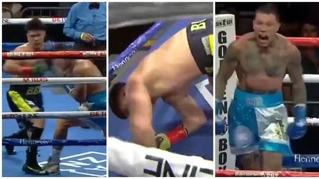 &lsquo;KO of the year&rsquo;: Journeyman Gabe Rosado stuns highly-rated Bektemir Melikuziev with crushing one-shot knockout (VIDEO)
